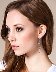 Crusifix Cross Earring