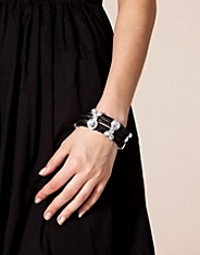 Crystal Leather Bracelet
