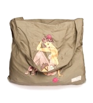 Daisy Canvas Summer Bag