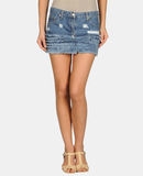 DANIELE ALESSANDRINI DENIM - Jeanskjol