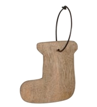 Day Wood Sock Charm