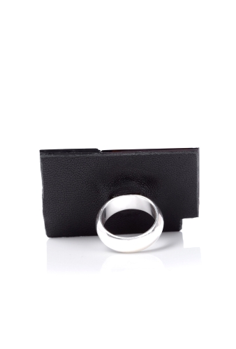 Deco Mixed Stone Ring by Lucy Hutchings