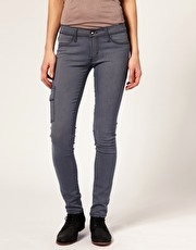 Degaine Cargo Pocket Skinny Jeans