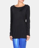 DELPHINE MURAT - Långärmad t-shirt