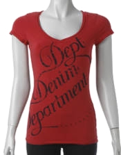 Dept Denim Department T-shirt, Tryck - 4