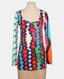 DESIGUAL - Långärmad t-shirt