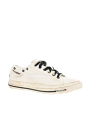 Diesel Exposure IV Authentic Denim Trainer
