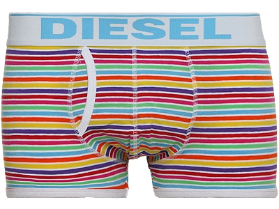 Diesel - Fresh Bright Boxer Multistripe