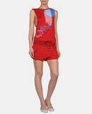 DIESEL - Kort dungaree - 8
