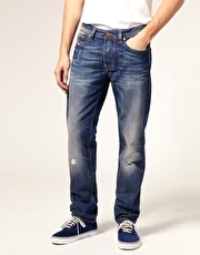 Diesel Larkee 74F Straight Jeans