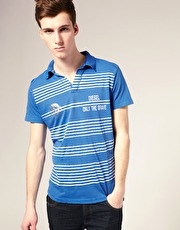 Diesel T Trunk Stripe Polo
