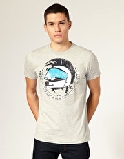 Diesel TBroil Indian Head Helmet T-Shirt