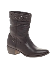 Diesel Texnaby Washed Oiled Studded Boot