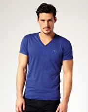 Diesel TPecho Plain V Neck T-Shirt