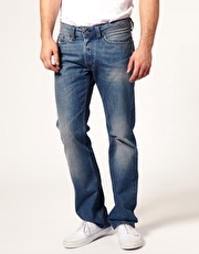 Diesel Viker 8NH Straight Jeans