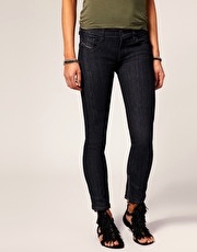 Diesel Zivy 8WZ Skinny Zip Leg Jean