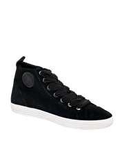 DKNY Active Pocono Suede Fleece Lined Hi-Top Trainer