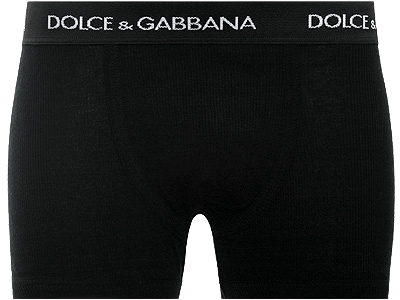Dolce & Gabbana - Everyday Ribbed Cotton Boxer Black