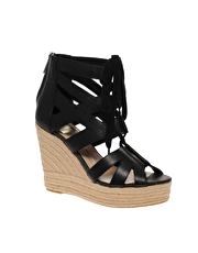 Dolce Vita Jianna Lace Front Espradrille Wedge