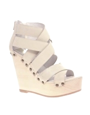 Dolce Vita Sancia Strapped Wedge Clog Sandals