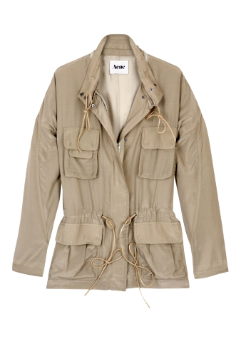 Domino Cupro Jacket by Acne