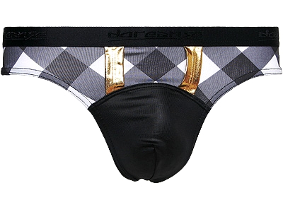 Doreanse - Golden Check String Black