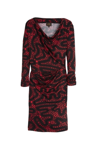 Drape Optical Lace Dress By Vivienne Westwood Anglomania