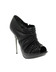 Dune Jrink Ruched Vamp Shoe Boots