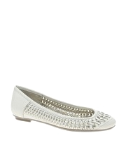 Dune Moren Woven Pumps