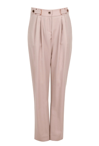 Dusty Rose Paper Bag Trousers by Mulberry