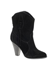 DV Pokie Oiled Suede Heeled Cowboy Boots