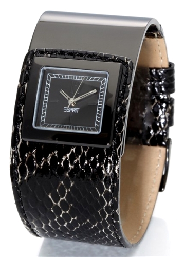 Esprit damklocka «Square Button»