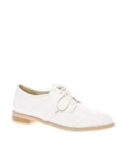 F-Troupe Canvas Saddle Flat Shoes