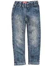 Fanny Denim Leggings Pants