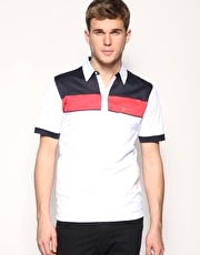 Farah Vintage Reed Chest Pocket Polo
