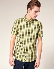 Farah Vintage The Godfrey Short Sleeve Check Shirt