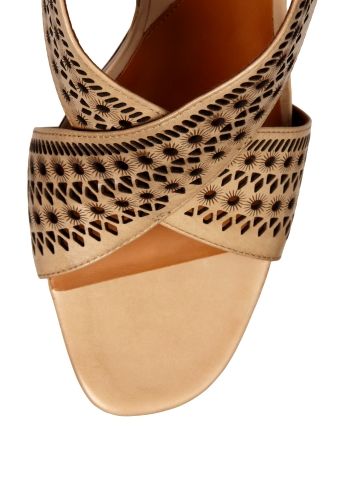 Fawn Zoe High Platform Sandal by DVF