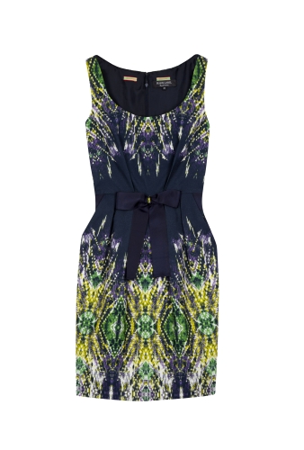 Feather Border Shift Dress by Paul Smith Black