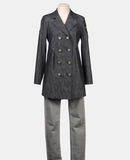 FEMME BY MICHELE ROSSI - Ytterplagg denim - 2