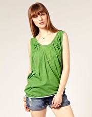 Firetrap Drape Jersey Top