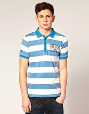 Firetrap Pointbreak Stripe Polo