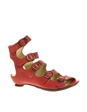 Fly London Lil Multi Strapped Flat Sandals