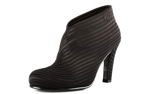 Fold Hi Black Rib