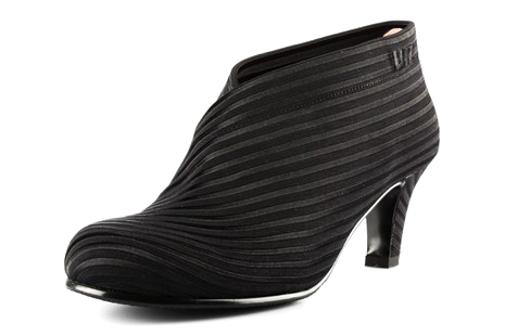 Fold Mid Black Rib