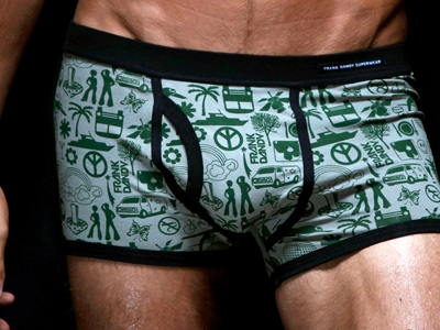 Frank Dandy Superwear - Clip Art Original Trunk Army Green