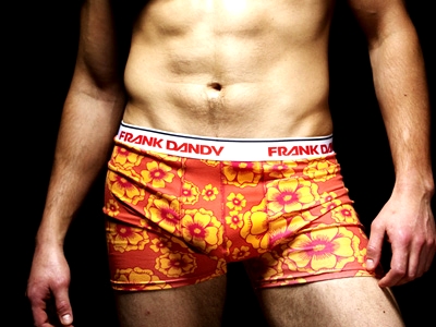 Frank Dandy Superwear - Lyden Garden Boxer Orange