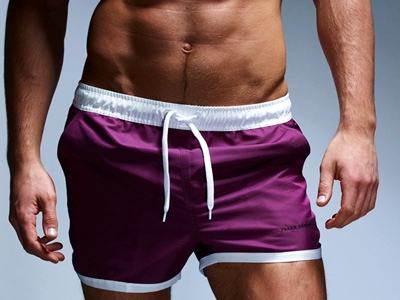 Frank Dandy Superwear - Saint Paul Swim Shorts Grape Wine