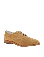 Frank Wright Como Suede Lace-Up Derby Shoes - 2