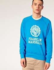 Franklin & Marshall Basic Crest Crew Sweat