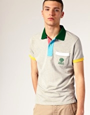 Franklin & Marshall Colour Detail Polo Shirt